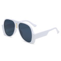 Hip Hop Sunglasses Personality Oval Irregular Sunglasses for Men Women